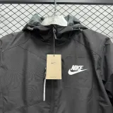 2024 NK Velvet Thickened warm Black Outdoor Jackets # F2 加绒冲锋衣