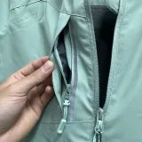 2024 NK Velvet Thickened warm Green Outdoor Jackets #F2 加绒冲锋衣
