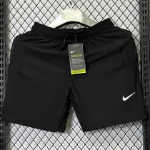 DF2401 NK Black Casual Short Pants