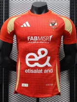 2024-25 AL AHLY SC Home Player Version Soccer Jersey