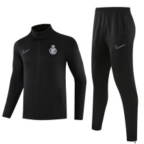 2024-25 Al-Nassr Black Jacket Tracksuit