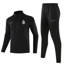 2024-25 Al-Nassr Black Jacket Tracksuit