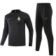 2024-25 Al-Nassr Black Half Pull Tracksuit (半拉链)