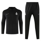 2024-25 Al-Nassr Black Jacket Tracksuit