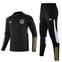 2024-25 Colo-Colo Black Half Pull Tracksuit (半拉链)
