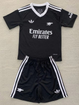 2024-25 ARS Black GoalKeeper Kids Soccer Jersey