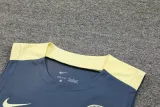 2024-25 Club America Light gray Tank top and shorts suit