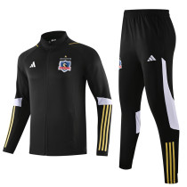 2024-25 Colo-Colo Black Jacket Tracksuit