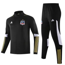 2024-25 Colo-Colo Black Jacket Tracksuit