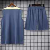 2024-25 Club America Light gray Tank top and shorts suit