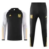 2024-25 Tigres UANL Black White Half Pull Tracksuit (半拉链)