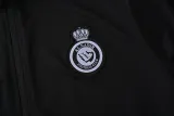2024-25 Al-Nassr Black Jacket Tracksuit