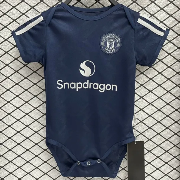 2024-25 Man Utd Away Baby Infant Crawl Suit