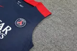 2024-25 PSG Royal blue Tank top and shorts suit