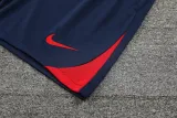 2024-25 PSG Royal blue Tank top and shorts suit