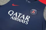 2024-25 PSG Royal blue Tank top and shorts suit