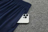 2024-25 PSG Royal blue Tank top and shorts suit
