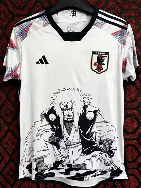 2024-25 Japan White Special Edition Fans Training Shirts (自来也)