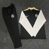 2024-25 Sporting Lisbon Black Half Pull Tracksuit (半拉链)
