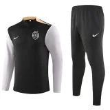 2024-25 Sporting Lisbon Black Half Pull Tracksuit (半拉链)