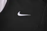 2024-25 Sporting Lisbon Black Half Pull Tracksuit (半拉链)