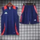 2024 AD Royal blue Tank top and shorts suit