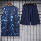2024-25 CHE Royal blue Tank top and shorts suit