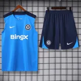 2024-25 CHE Blue Tank top and shorts suit