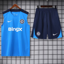 2024-25 CHE Blue Tank top and shorts suit