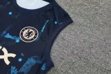 2024-25 CHE Royal blue Tank top and shorts suit