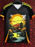 2024-25 Japan Black Special Edition Fans Training Shirts (日落)