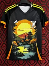 2024-25 Japan Black Special Edition Fans Training Shirts *日落