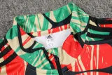 2024-25 ARS Green red Half Pull Tracksuit (半拉链)(涂鸦)