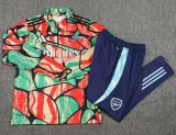 2024-25 ARS Green red Half Pull Tracksuit (半拉链)(涂鸦)