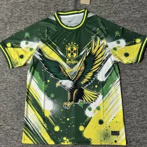 2024-25 Brazil Green Yellow Special Edition Training Soccer Jersey