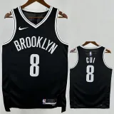2022-23 NETS CUI #8 Black Top Quality Hot Pressing NBA Jersey