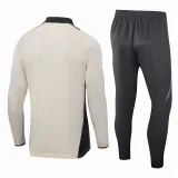 2024-25 RMA Beige Half Pull Tracksuit (半拉链)