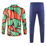 2024-25 ARS Green red Half Pull Tracksuit (半拉链)(涂鸦)