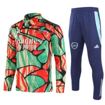 2024-25 ARS Green red Half Pull Tracksuit (半拉链)(涂鸦)