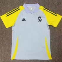 2024-25 RMA Grey Polo Short Sleeve