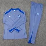 2024-25 INT Grey Half Pull Tracksuit (半拉链)