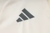 2024-25 RMA Beige Half Pull Tracksuit (半拉链)
