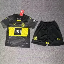 2024-25 Dortmund Away Kids Soccer Jersey