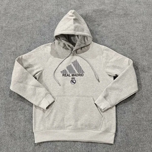 2024-25 RMA Grey Hoody 灰色(加绒)(AD标)
