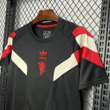 2024-25 Man Utd Black Red White Training shirts