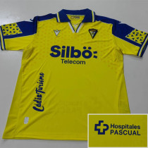 2024-25 Cadiz Home Fans Soccer Jersey *带广告