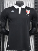 2024-25 Monaco Black 100th Anniversary Player Version Soccer Jersey