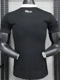 2024-25 Monaco Black 100th Anniversary Player Version Soccer Jersey