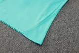 2024-25 RMA Light green Kids Half Pull Tracksuit (童装)(半拉链)
