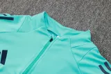 2024-25 RMA Light green Half Pull Tracksuit (半拉链)